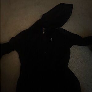 Black Hooded Jacket